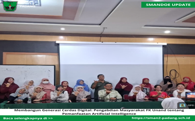 Membangun Generasi Cerdas Digital: Pengabdian Masyarakat FK Unand tentang Pemanfaatan Artificial Intelligence